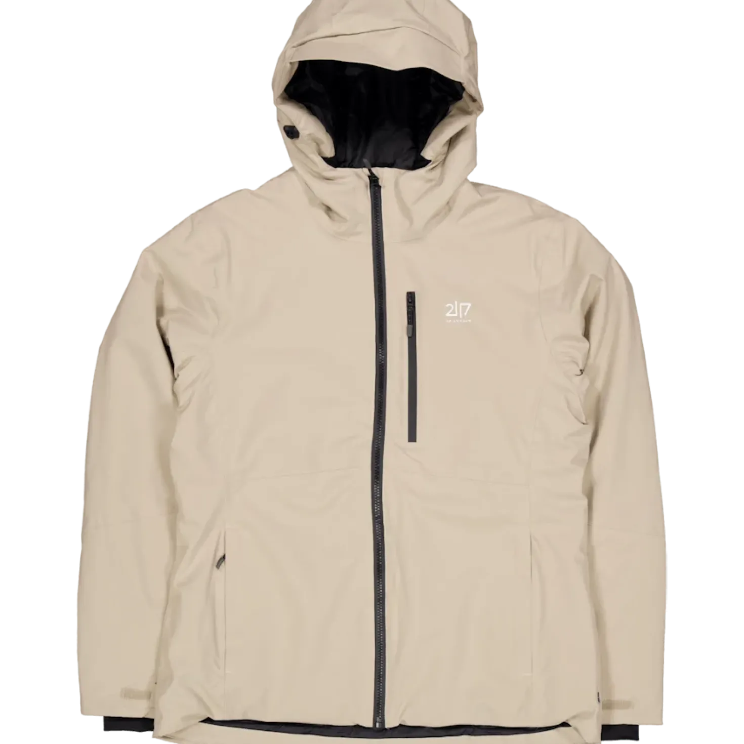Women’S Light Padded Ski Jacket Kabo Sand