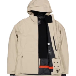 Women’S Light Padded Ski Jacket Kabo Sand