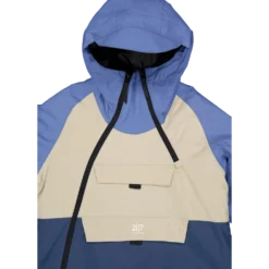 Women’S Light Padded Ski Jacket Nelkerim Dusty Blue