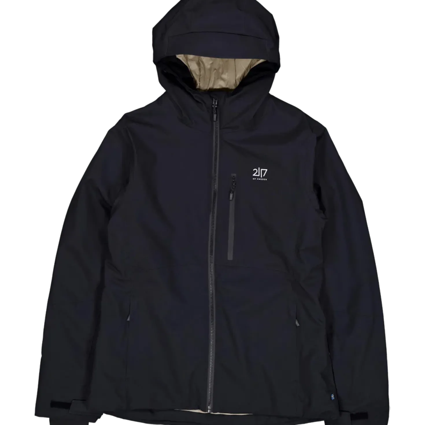 Women’S Light Padded Ski Jacket Kabo Black