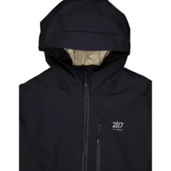 Women’S Light Padded Ski Jacket Kabo Black