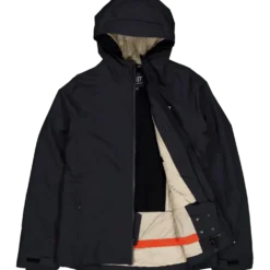 Women’S Light Padded Ski Jacket Kabo Black