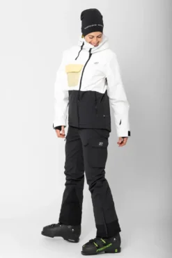 Women’S Light Padded Ski Pant Krasse Black