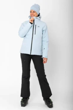 Women’S Light Padded Ski Pant Kabo Black