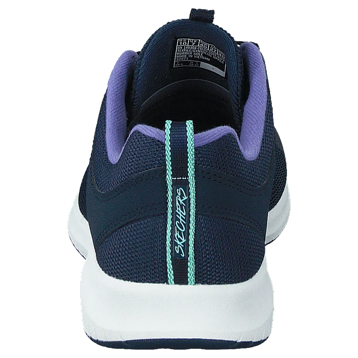 Womens Navy Purple