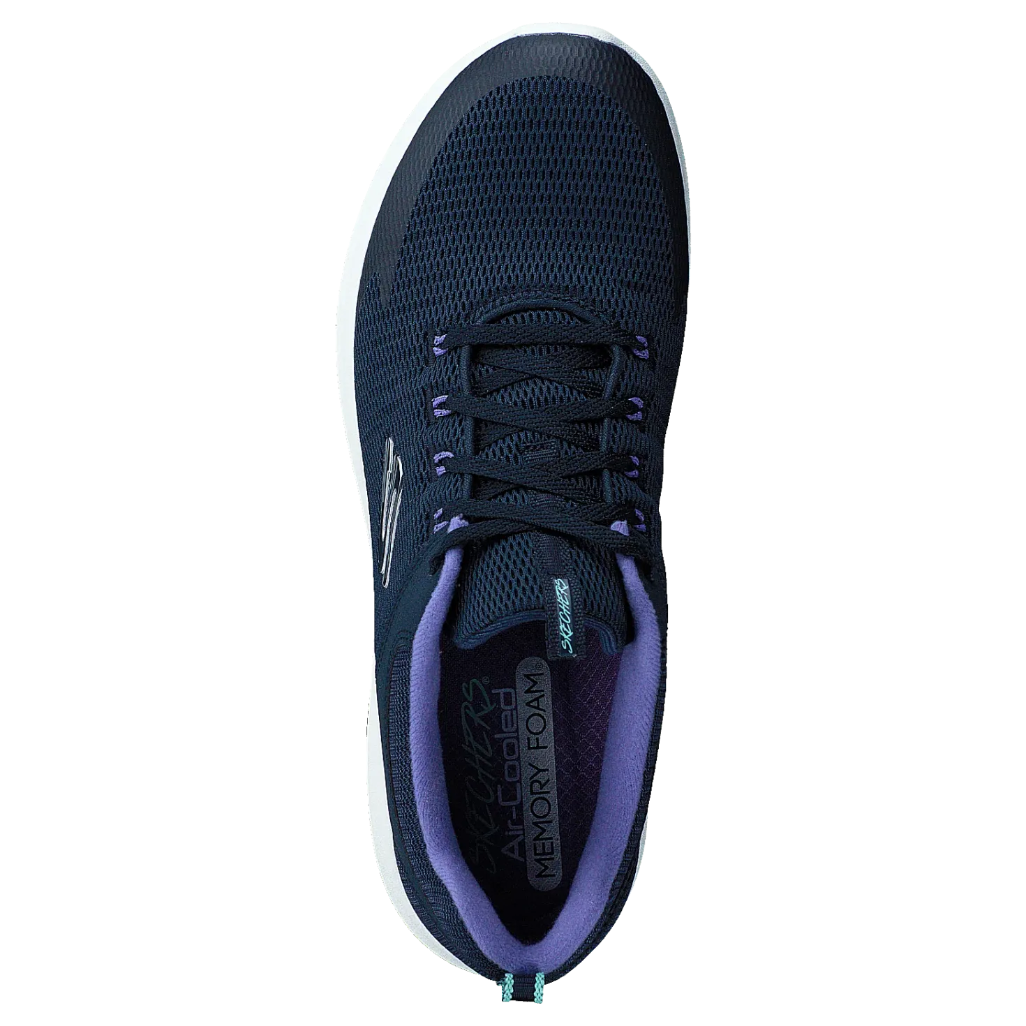 Womens Navy Purple