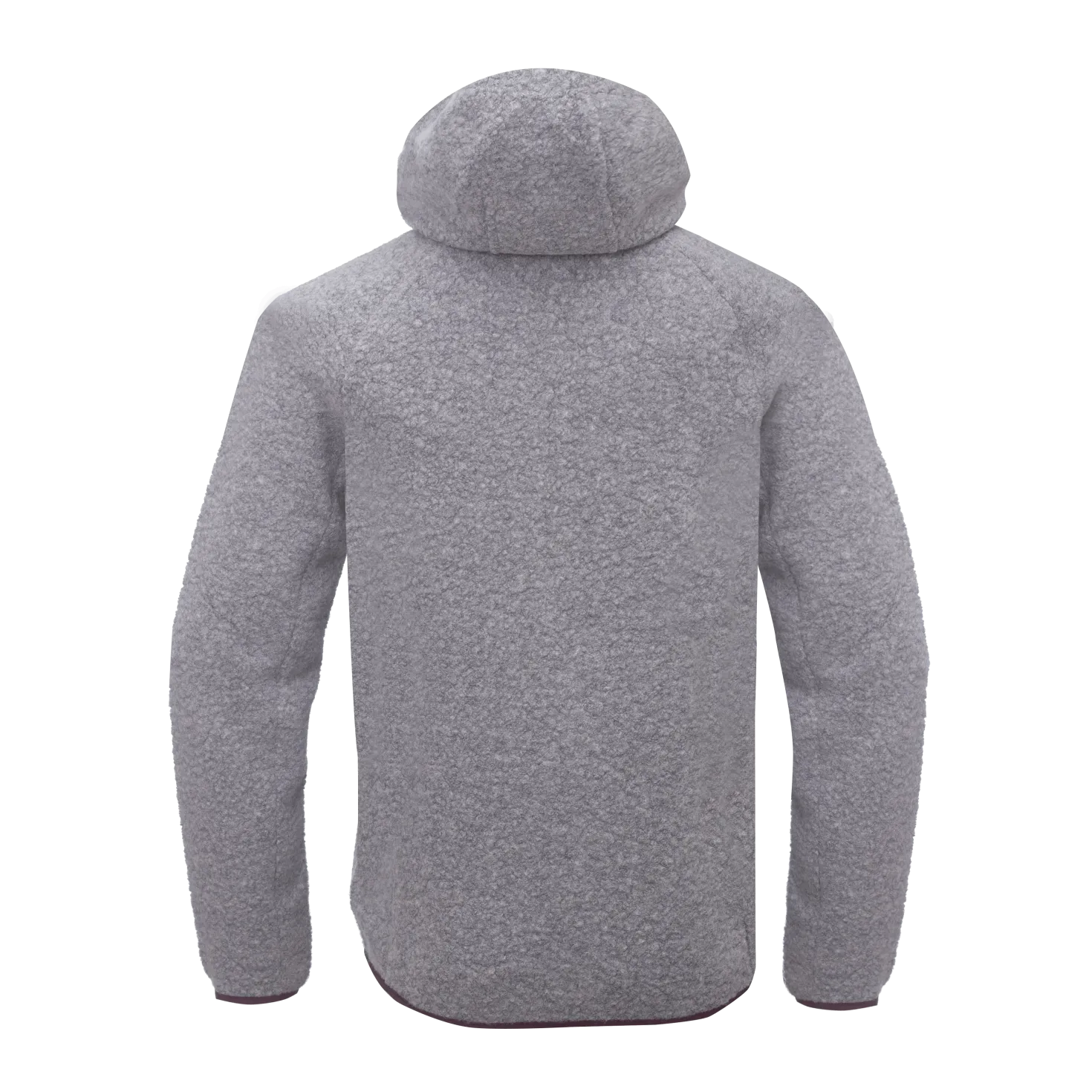 Women’S Wool Pile Hoodie Skord Grey