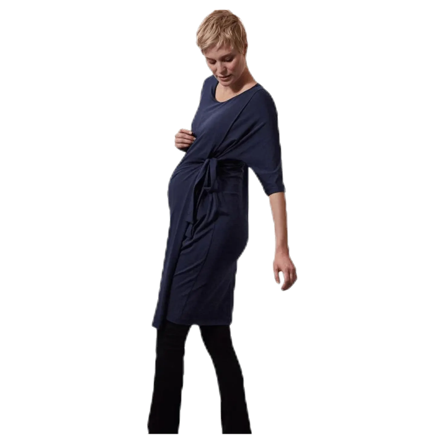 Wonton Dress Blue