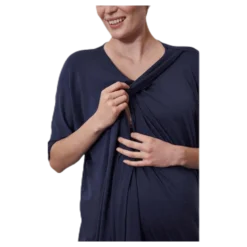 Wonton Dress Blue
