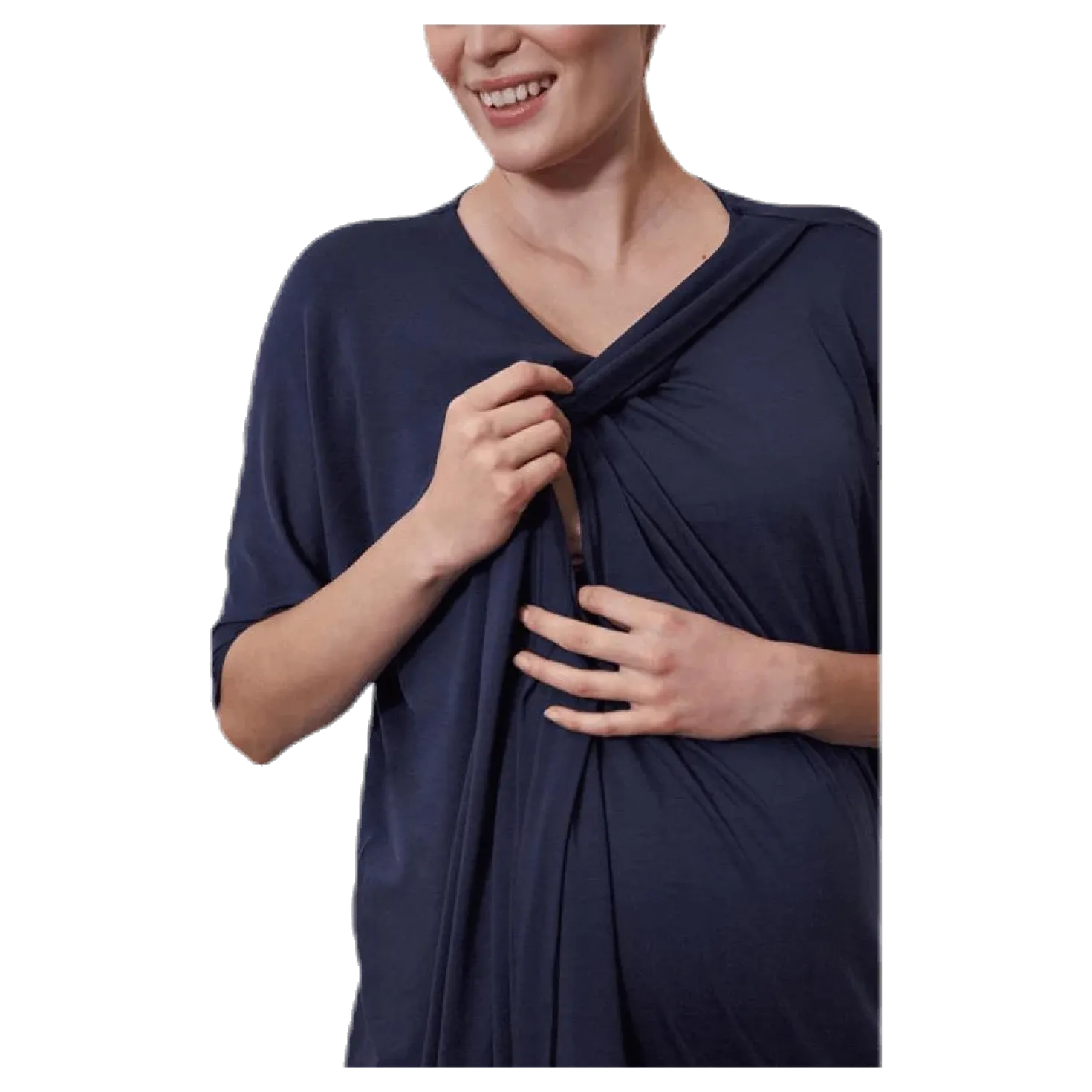 Wonton Dress Blue