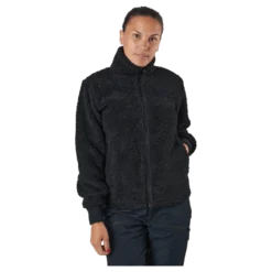 W Original Pile Zip Black