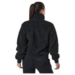 W Original Pile Zip Black