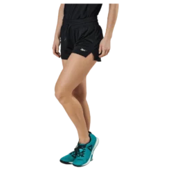 Wor Knit Poly Short Black