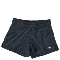 Wor Knit Poly Short Black