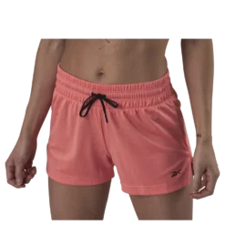 Wor Knit Poly Short Pink