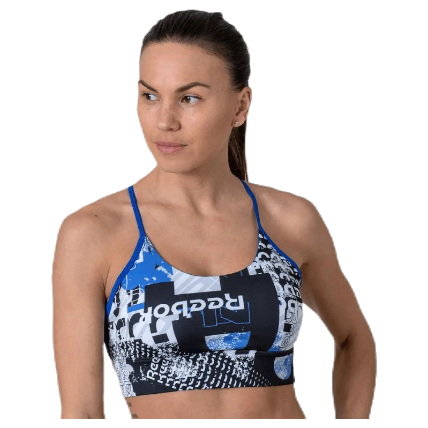 Wor Myt Aop Bra Blue/Black