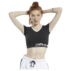 Wor Myt Bralette Tee Black