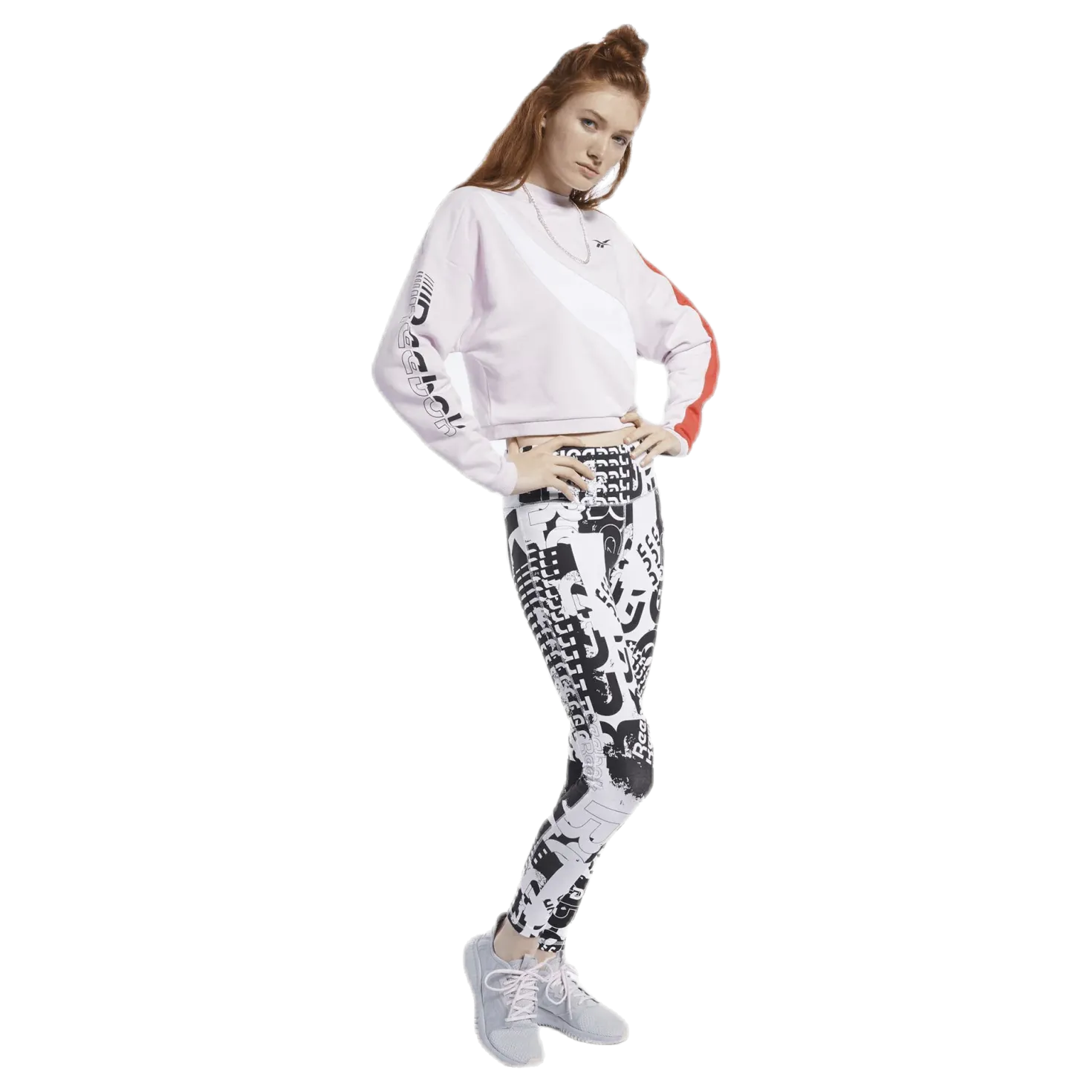 Wor Myt Colorblocked Crew White
