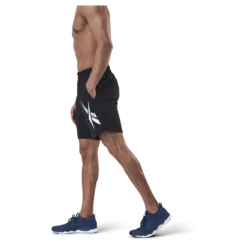 Wor Woven Graphic Short Black