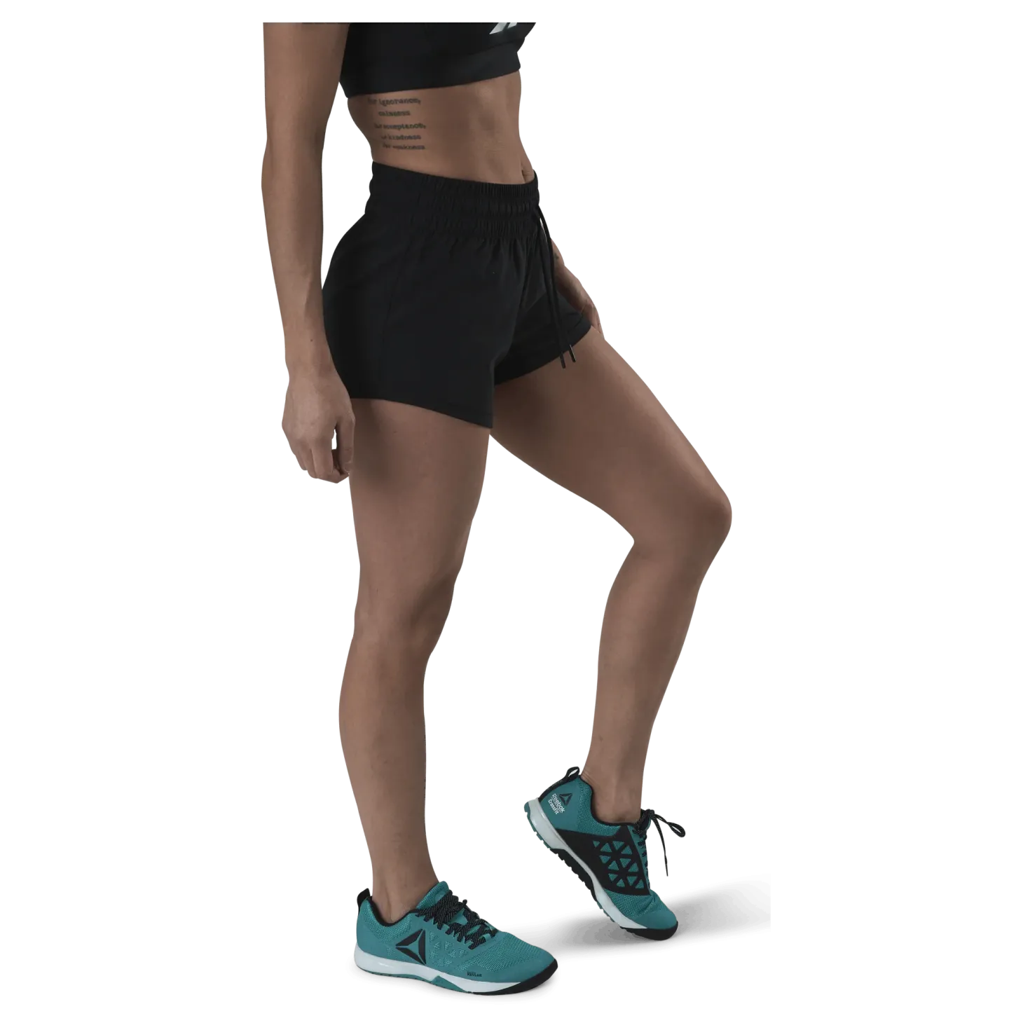 Wor Woven Short Black