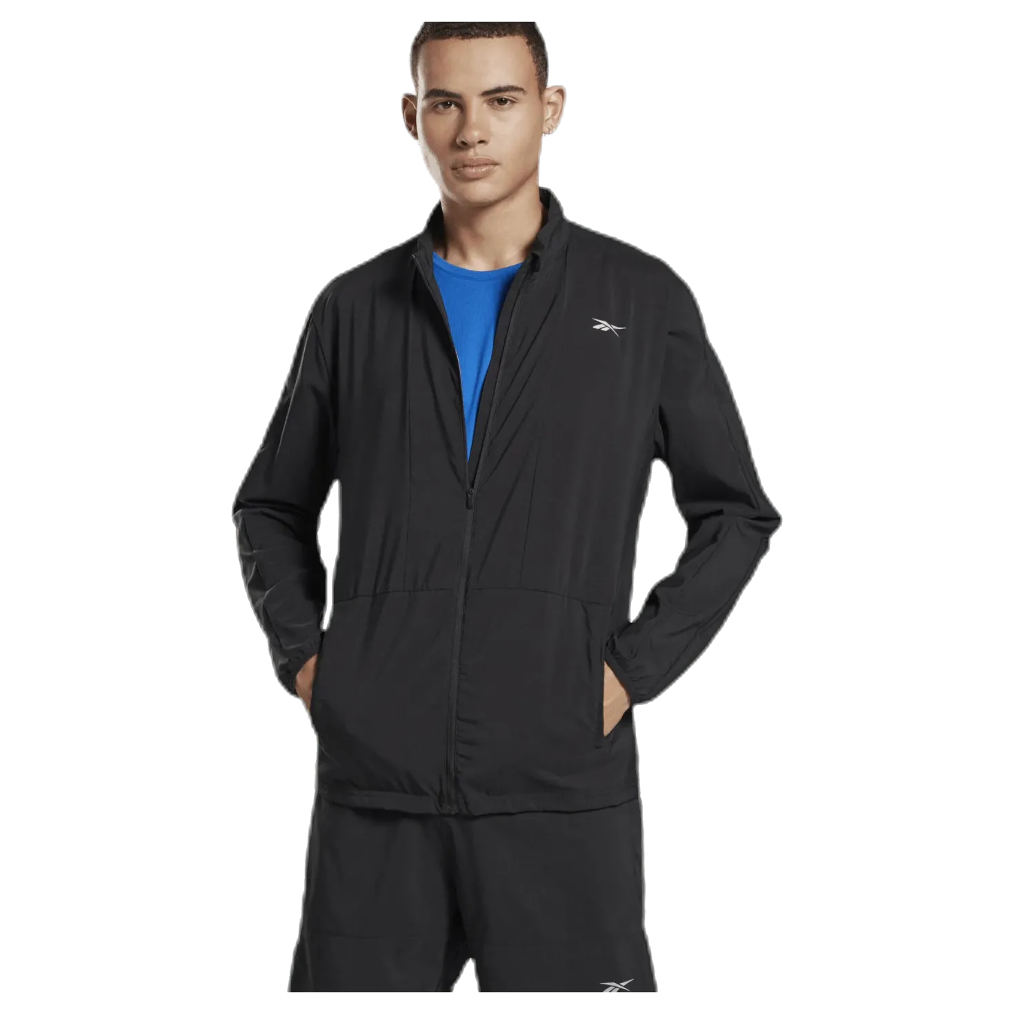 Woven Wind Jacket Black