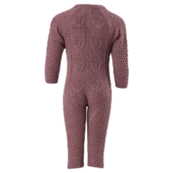 Wrilla Wool Ls Knit Suit Red