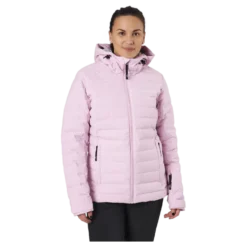 W Thermic Ski Down Jacket Pink Lavender