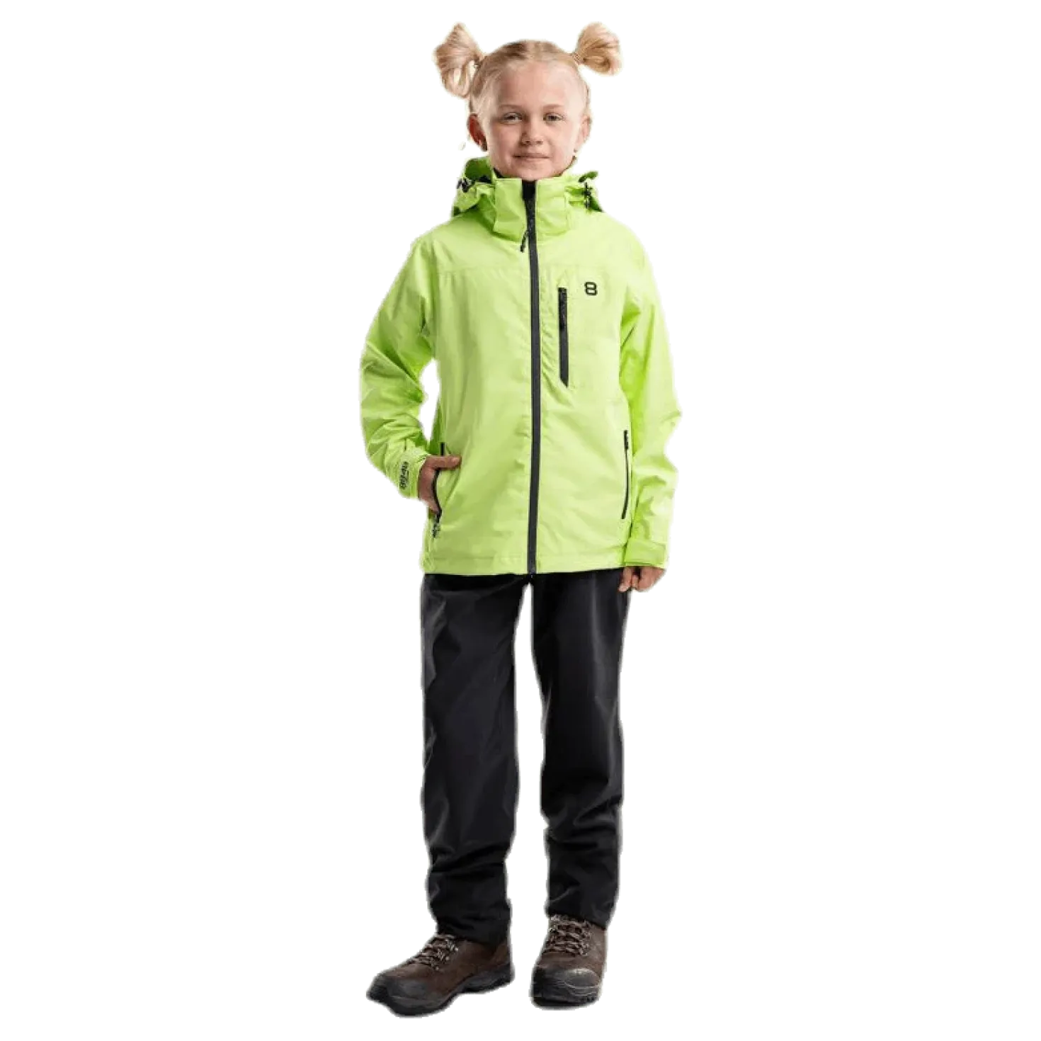 Wyatt Junior Waterproof Shell Green