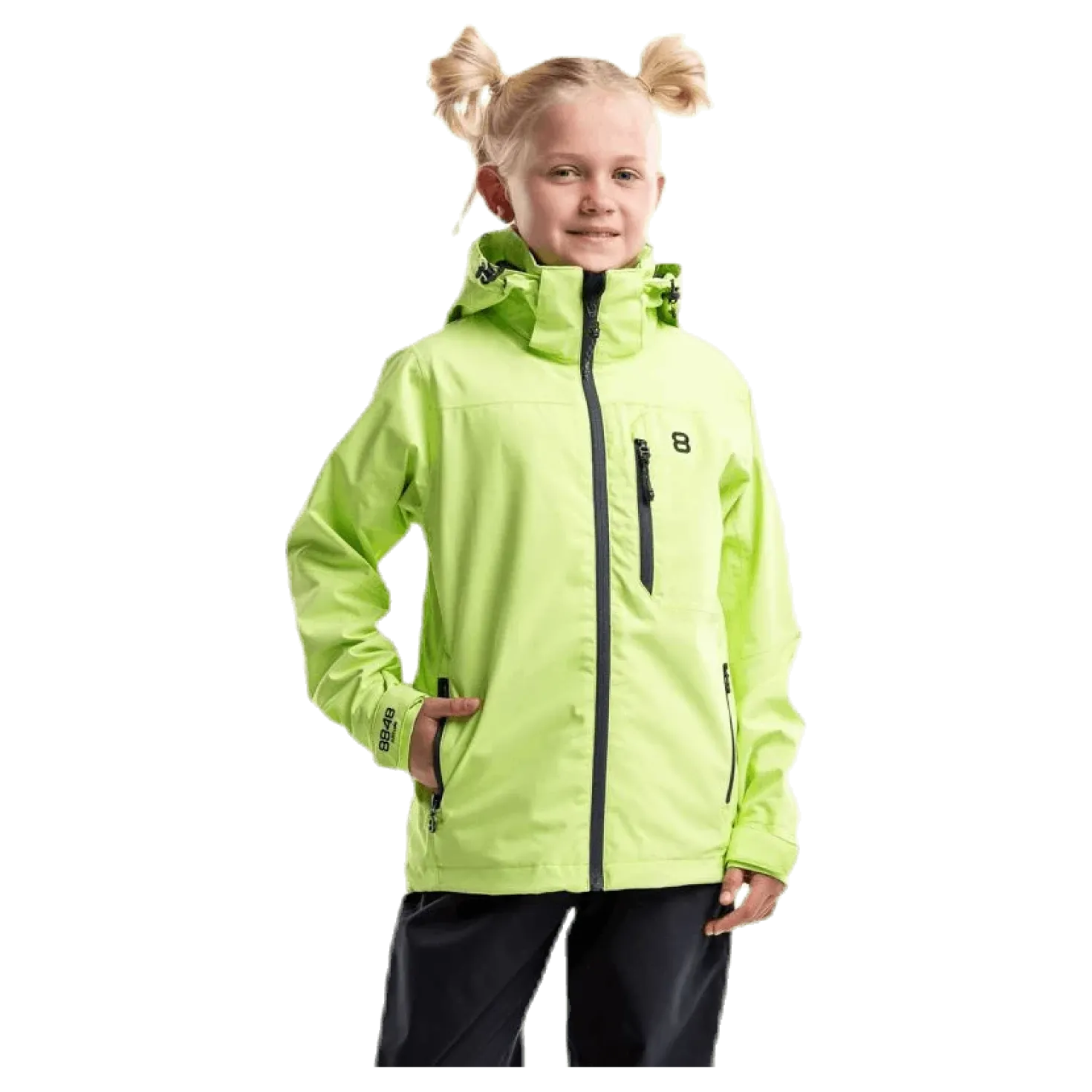 Wyatt Junior Waterproof Shell Green
