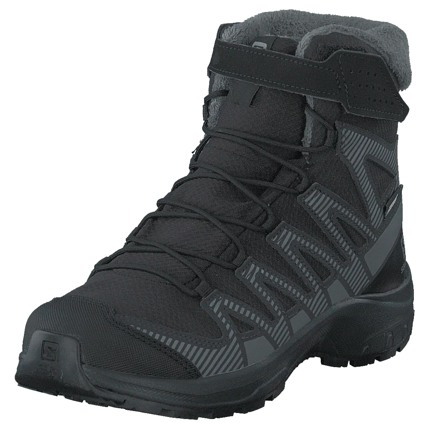 Xa Pro V8 Winter Cswp J Black/phantom/quiet Shade