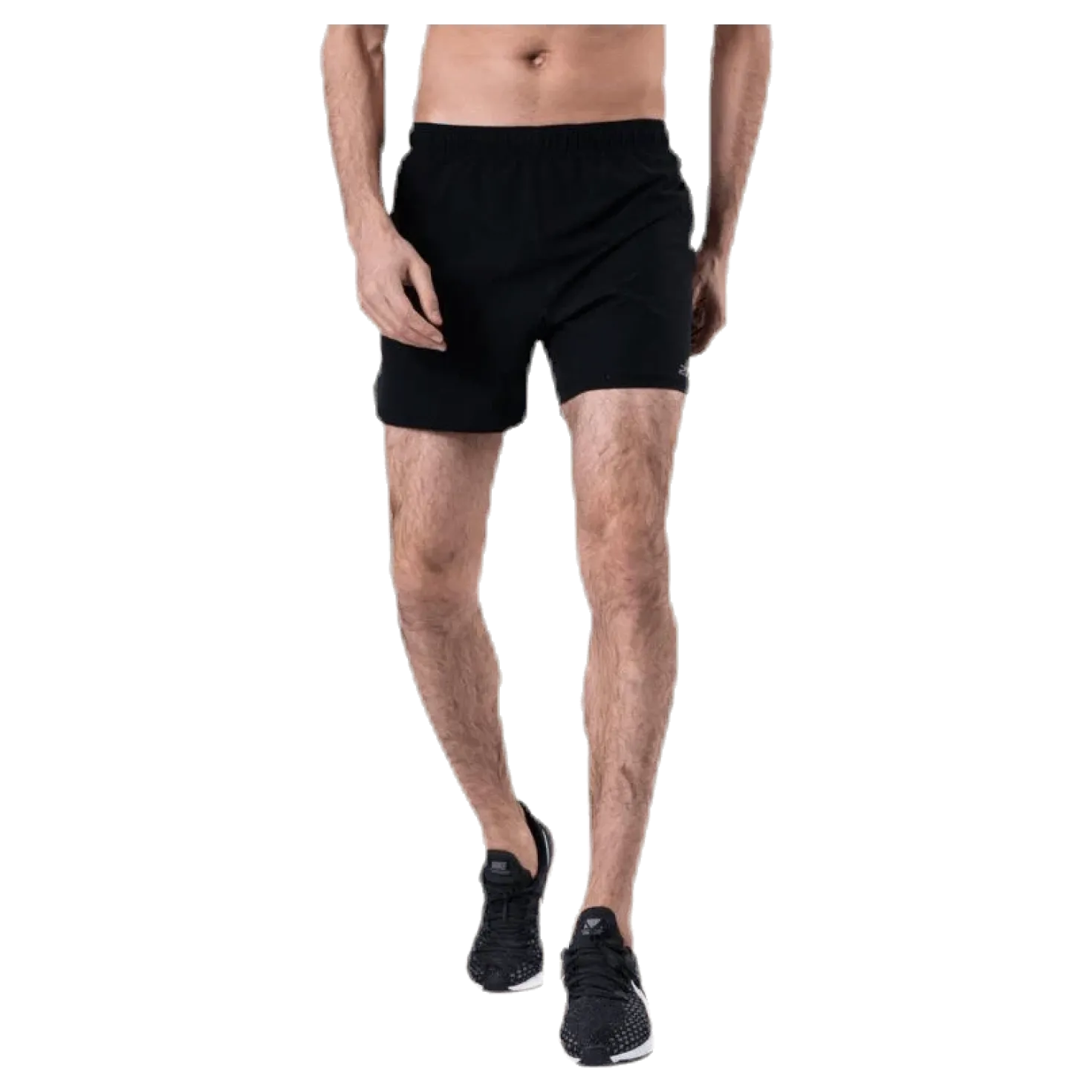 XVENT 5" Short (w brief) Black/Silver
