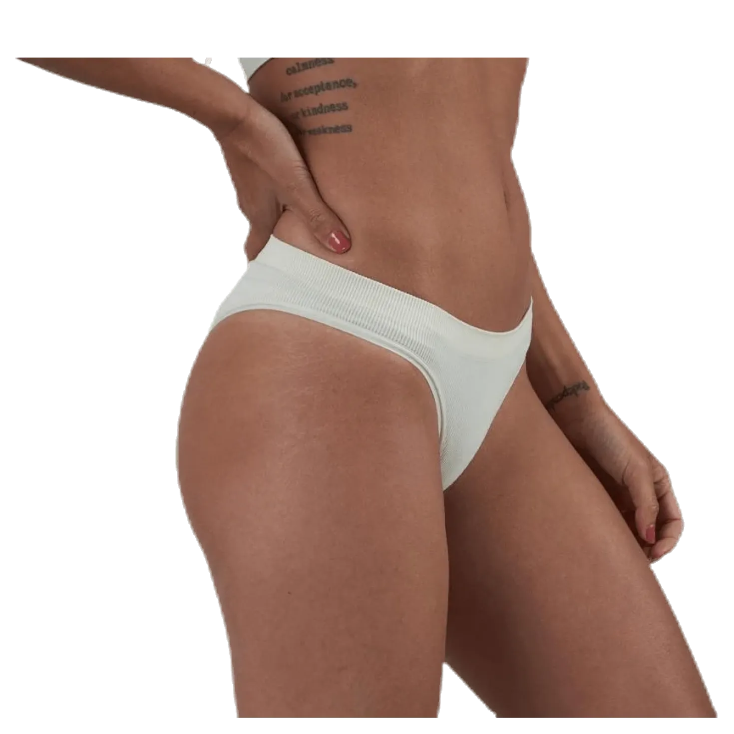 Ymmi Rib Brief 2-Pack White