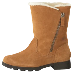 Youth Emelie Foldover Camel Brown, Natural