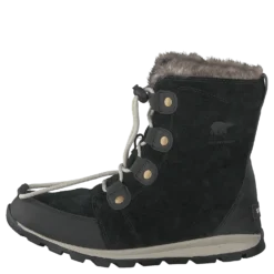 Youth Whitney Suede 010, Black, Dark Stone