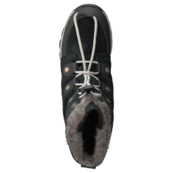 Youth Whitney Suede 010, Black, Dark Stone