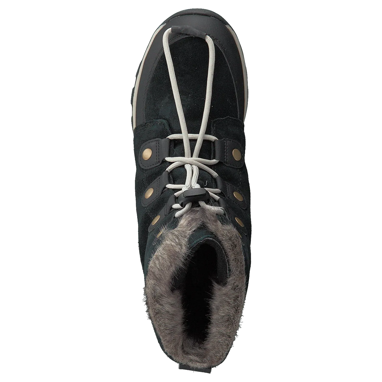 Youth Whitney Suede 010, Black, Dark Stone