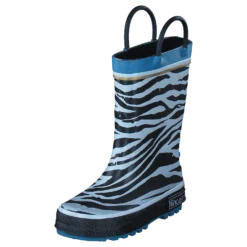 Zebra Gold Blue