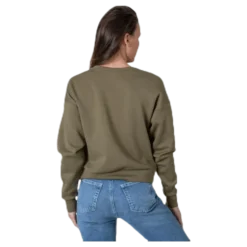 Ziggy L/S O-Neck Box Swt Green