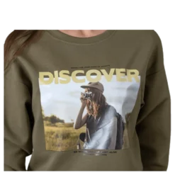 Ziggy L/S O-Neck Box Swt Green