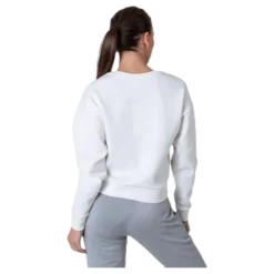 Ziggy L/S O-Neck Box Swt White