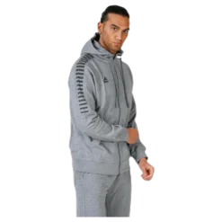 Zip Hoodie Torino Grey