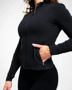 Zip Jacket Black