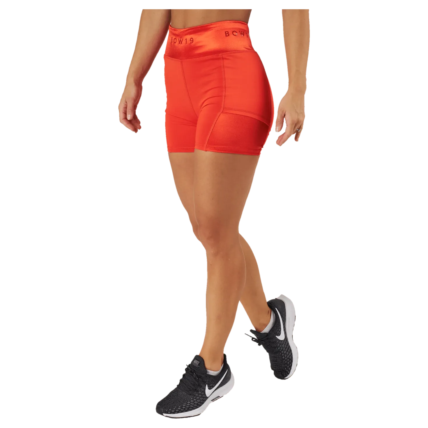 Zoe Hotpants Red Metallic