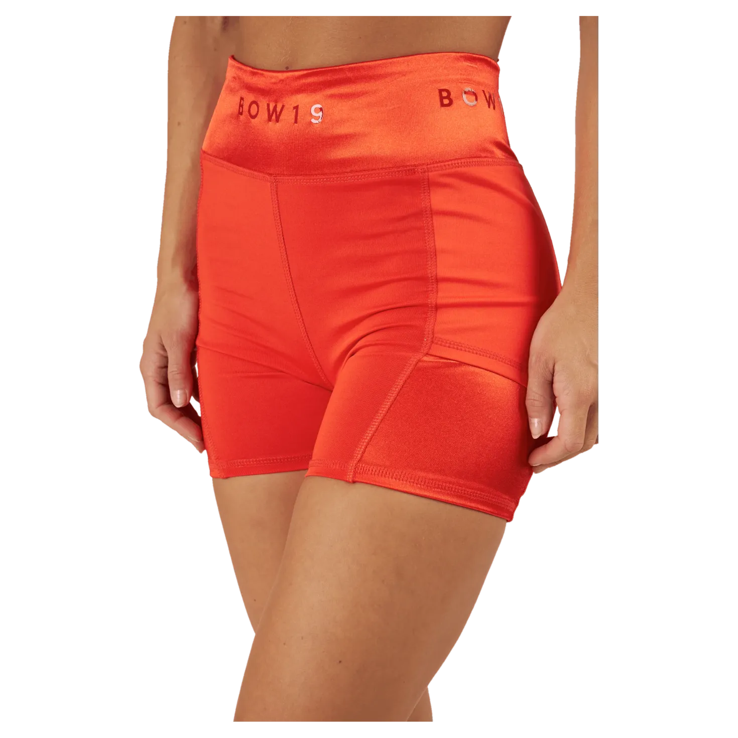 Zoe Hotpants Red Metallic